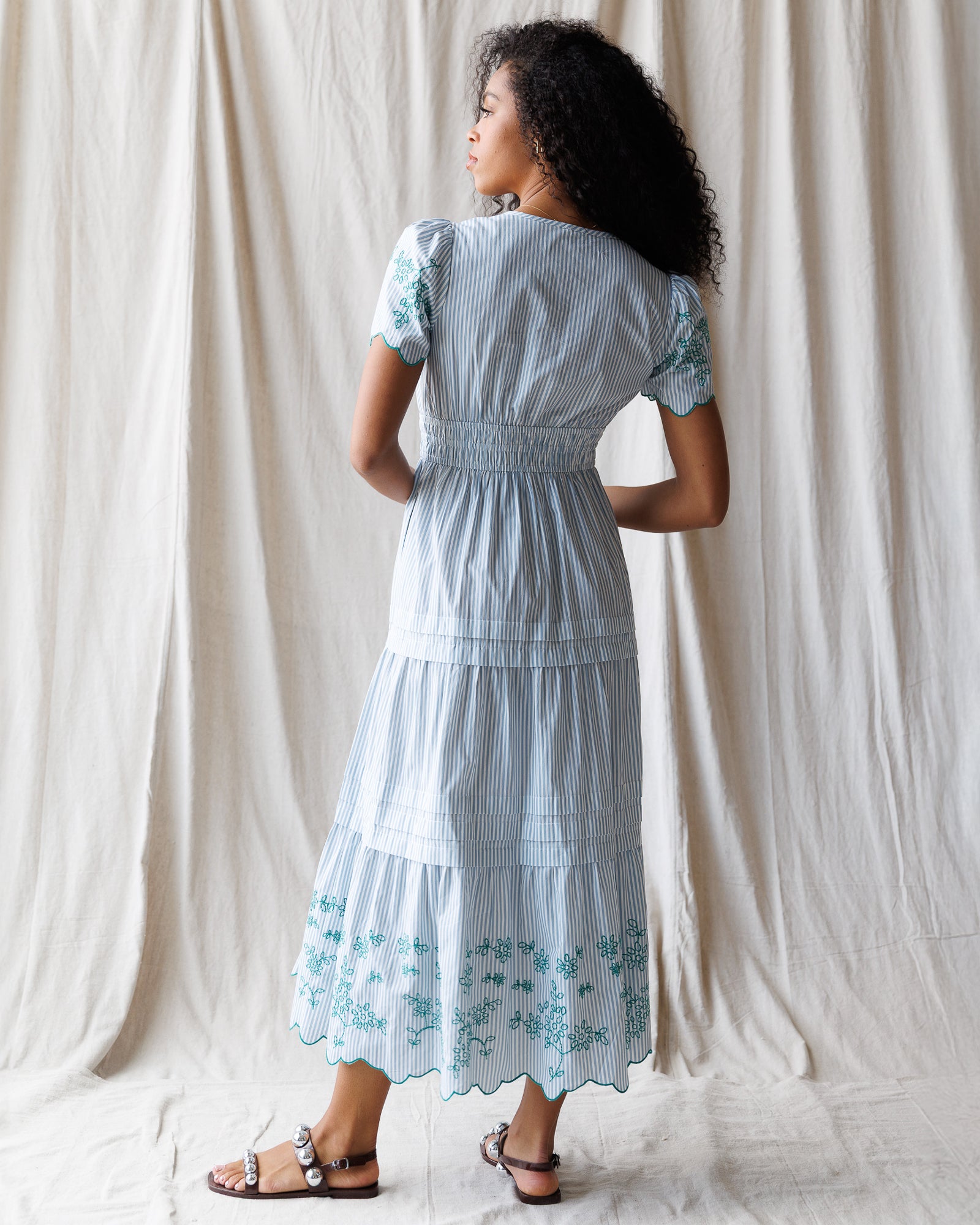 Embroidered Icon Dress – Downeast
