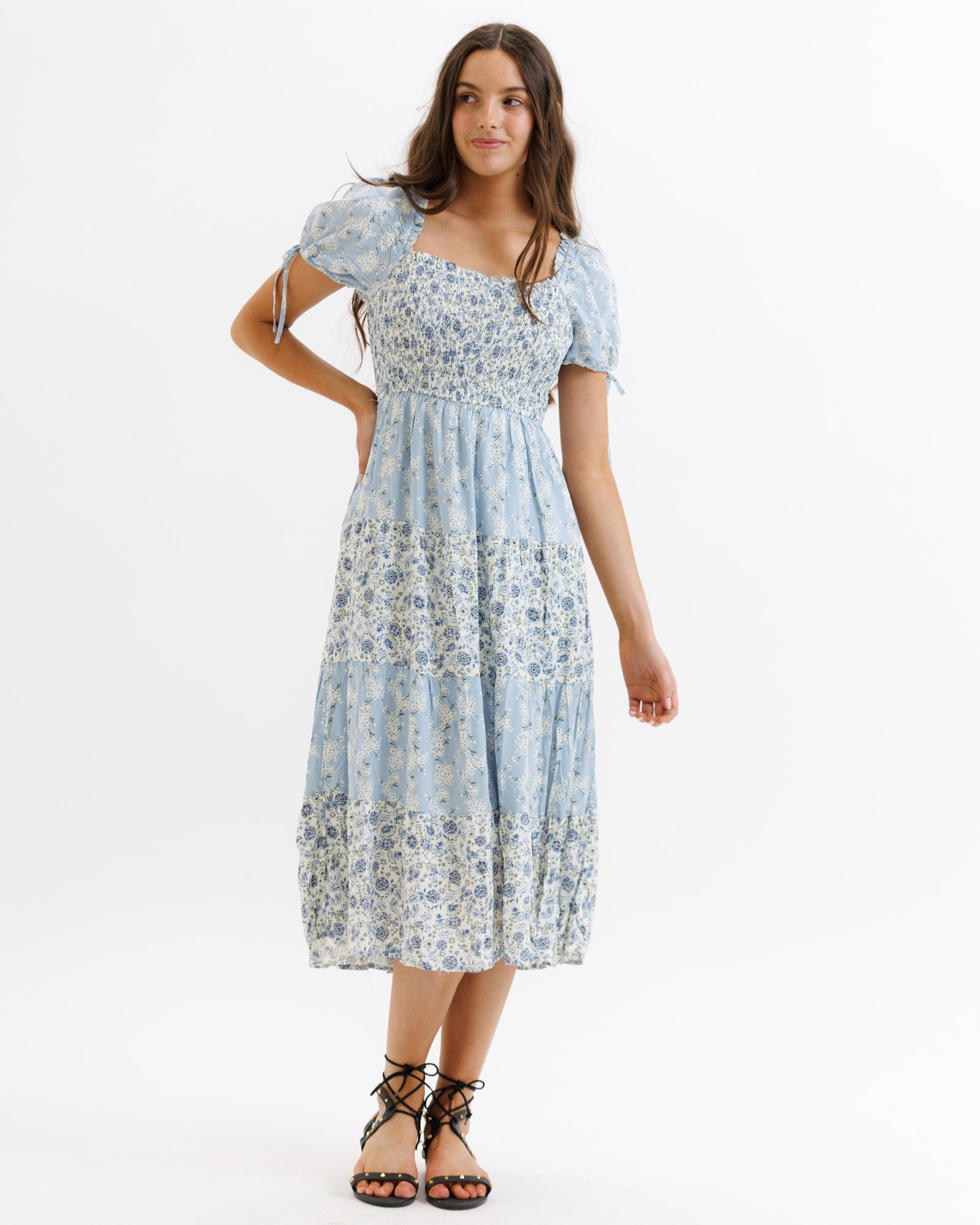 downeast formal dresses Windsor Grace Satin A-Line Bubble Formal Dress in Navy Blue | Size: XS main image 0