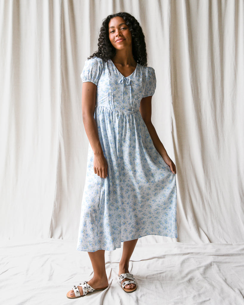 blue short dress Short Dress 29213 by Ava Presley main image 1