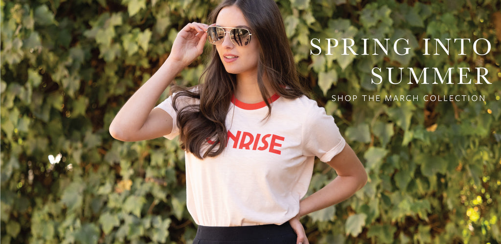 Spring into summer - shop the March collection.