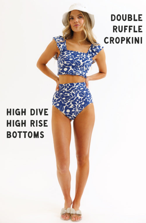 Ruffle Cropkini Set