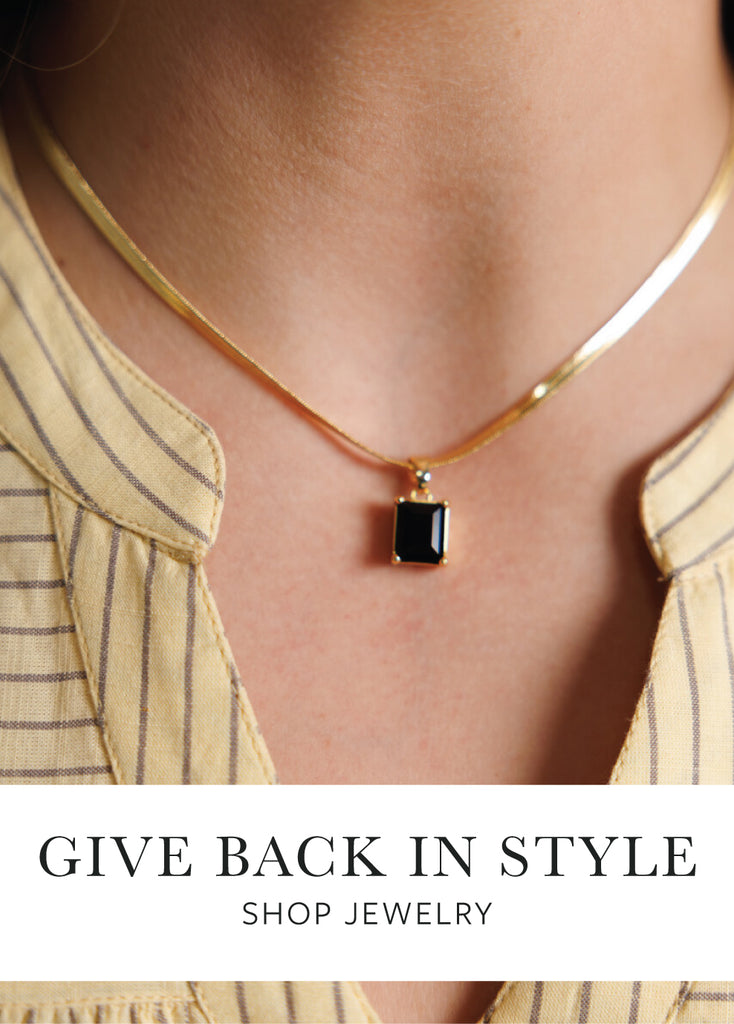 give back in style - shop jewelry
