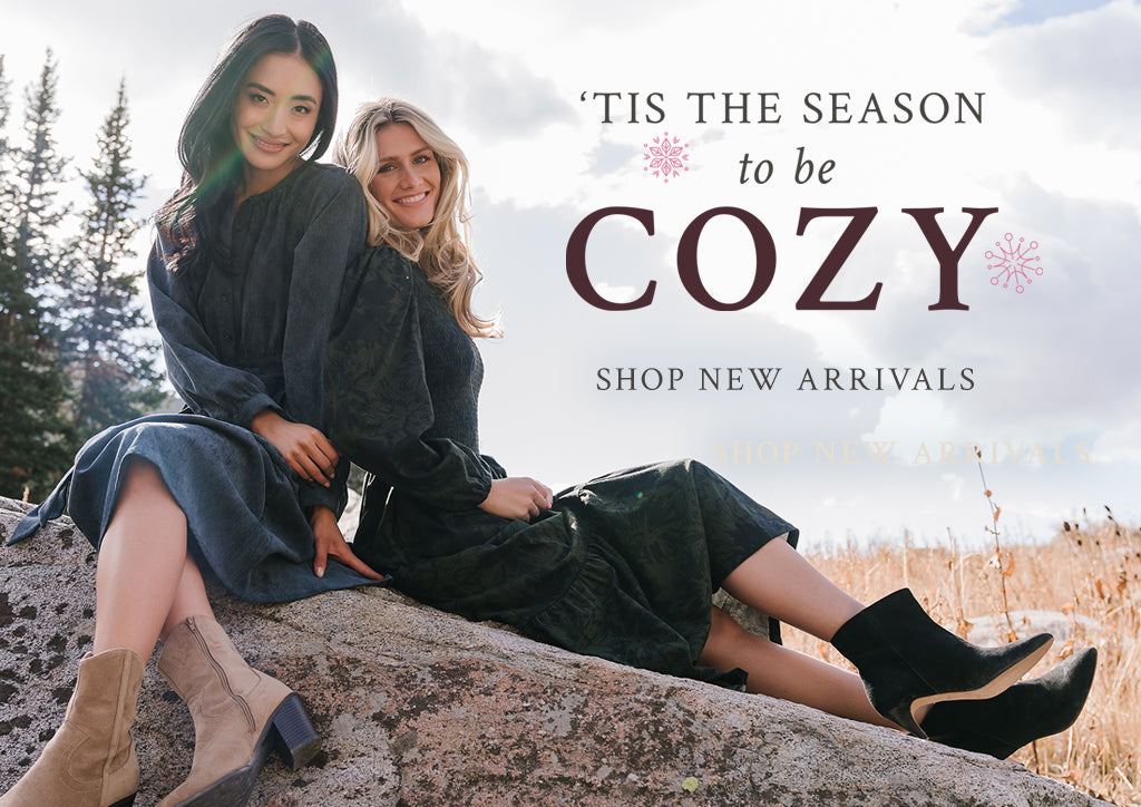 'Tis the season to be cozy. Shop new arrivals.