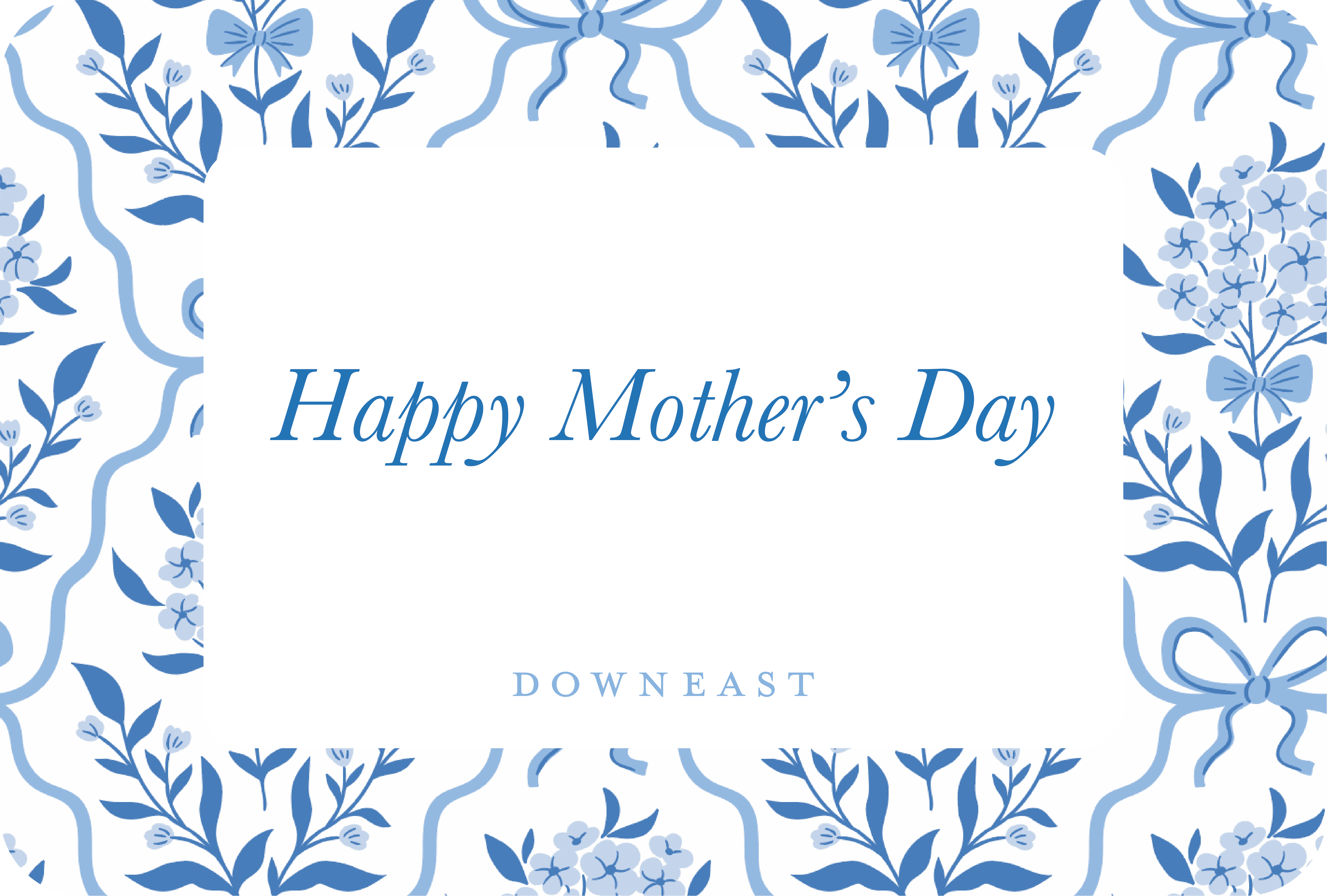 Happy Mother's Day - with floral print